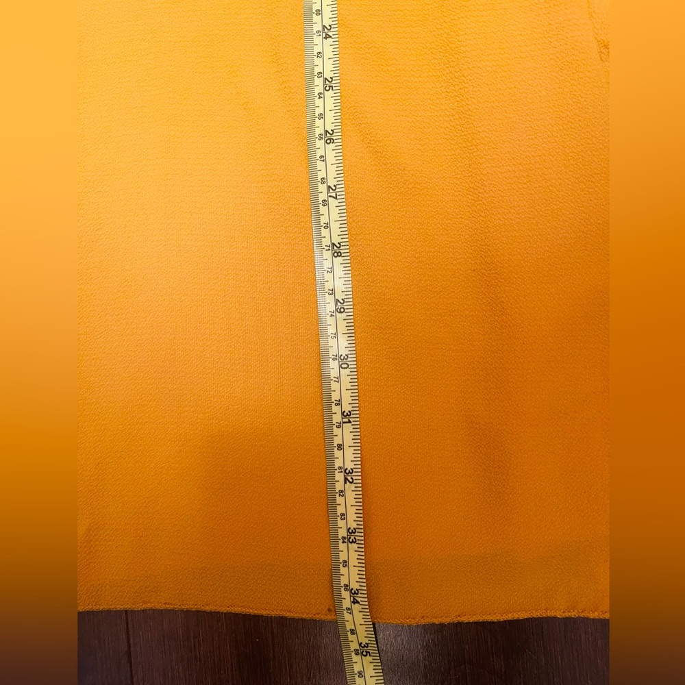 Boohoo Yellow Mini Dress with Ruffle Sleeves - Picture 4 of 7